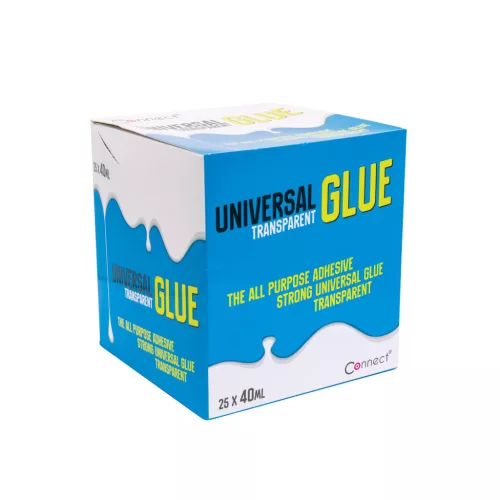 Ragasztó folyékony, univerzális, 40g, Connect