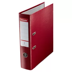   Iratrendező A4, 7,5cm, élvédő sínnel, 11276 Esselte Economy bordó