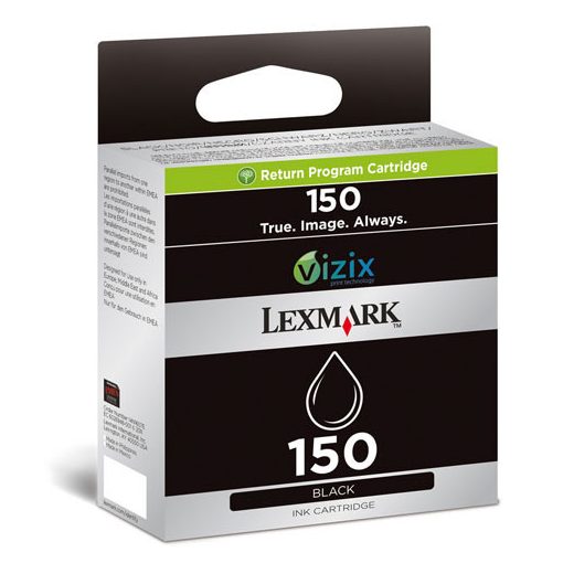 Lexmark 150 Tintapatron Black Eredeti  14N1607E 