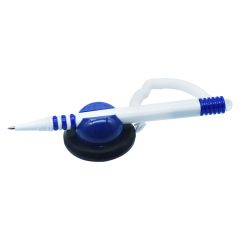   Ügyféltoll fehér-kék test fekvő Bluering® , írásszín kék