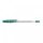 Golyóstoll 0,7mm, kupakos, N5200 Zebra, írásszín zöld