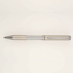   Golyóstoll metál pezsgő test, Zebra SLF1, írásszín kék