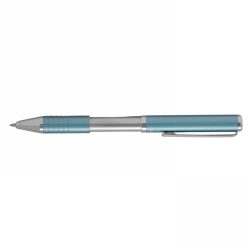   Golyóstoll metál égkék test, Zebra SLF1, írásszín kék