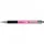 Golyóstoll 0,7mm, metál pink test, Zebra F-301A, írásszín kék