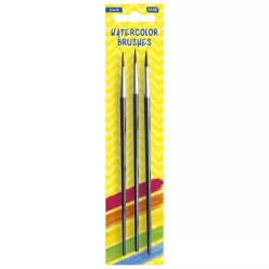Ecsetkészlet, 2, 4, 6, aquarell Educa 251 bliszteres