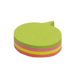   Jegyzettömb öntapadó, mondatfelhő alakú, 70x70mm, 200lap, Info Notes