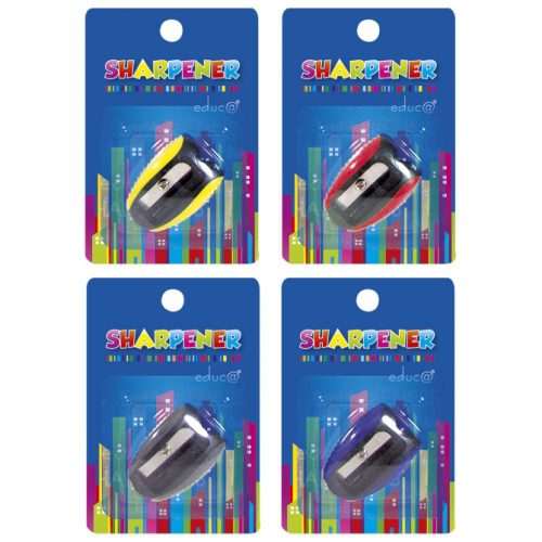 Hegyező 1 lyukú műanyag, bliszteres Educa