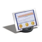 Tablet és telefon tartó Durable asztali grafitszürke