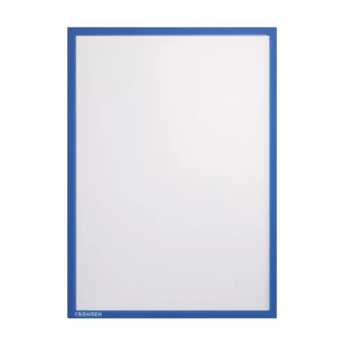 Infókeret A4, mágneses  ITSA4M 03 Franken kék