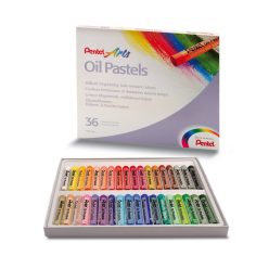 Kréta olajpasztell készlet, PHN-36U Pentel, 36 klf. szín