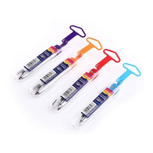 Körző készlet, fém 2 Extra heggyel Nebulo