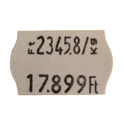 Árazógép 2 soros 8+6 karakter Jolly JS14