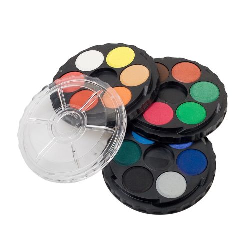 Vízfesték készlet, 18db-os, 22,5mm, festékgombokkal Koh-I-Noor 171554