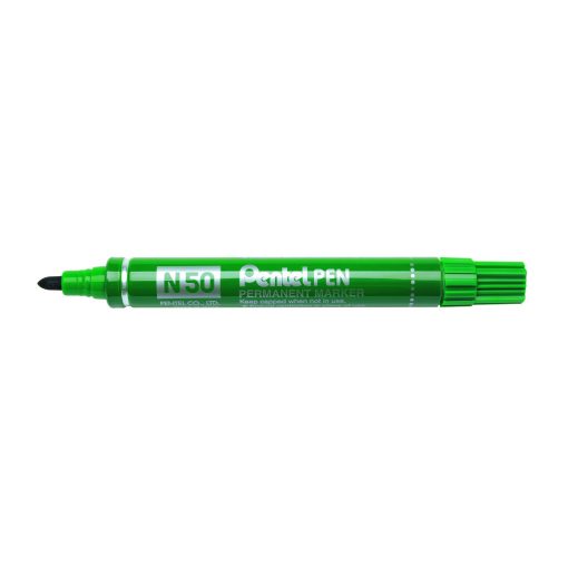 Alkoholos marker fém testű 4,3mm kerek hegyű N50-DE Pentel Extreme zöld