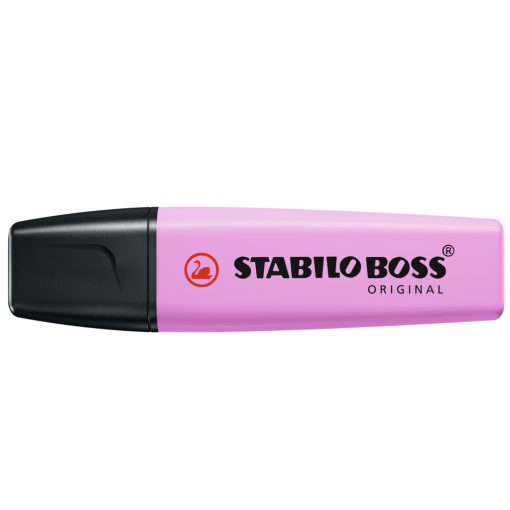Szövegkiemelő 2-5mm, vágott hegyű, STABILO Boss original Pastel málna