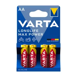 Elem AA ceruza LR06 Longlife Max Power 4 db/csomag, Varta