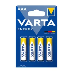 Elem AAA mikro LR03 Energy 4 db/csomag, Varta