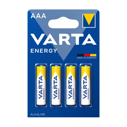 Elem AAA mikro LR03 Energy 4 db/csomag, Varta