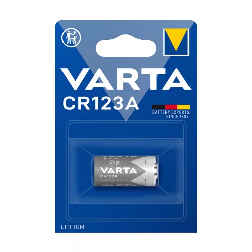 Fotóelem CR 123A 1 db/csomag, Varta Ultra Lithium