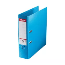   Iratrendező A4, 8cm, PP élvédő sínnel, Esselte Standard Plus Vivida kék