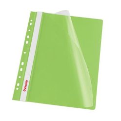   Gyorsfűző lefűzhető A4, PP 10 db/csomag, Esselte Vivida zöld
