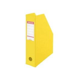   Iratpapucs 7cm, PVC/karton összehajtható Esselte Vivida sárga