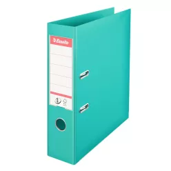   Iratrendező A4, 7,5cm, PP élvédő sínnel, Esselte Colour'Ice kék