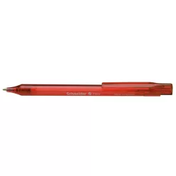   Golyóstoll nyomógombos 0,5mm, Schneider Fave, írásszín piros