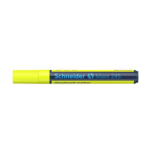 Üvegtábla marker 1-3mm, Schneider Maxx 245 sárga