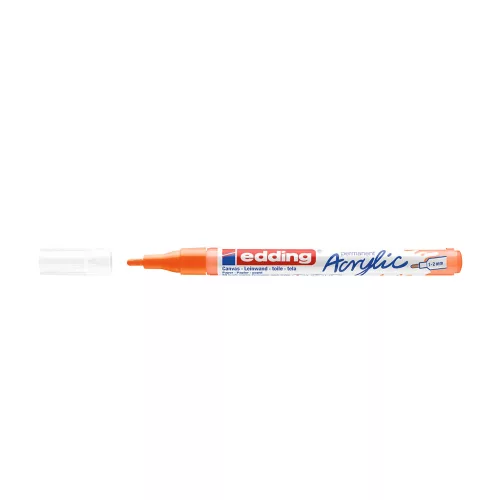 Akril marker 1-2mm, Edding 5300 neon narancssárga