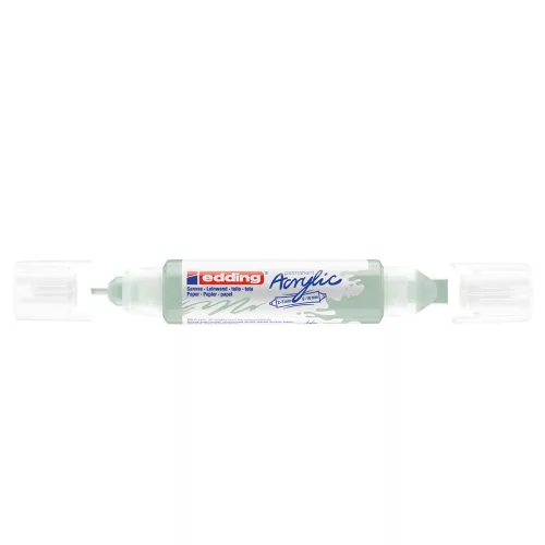 Akril marker 2-3mm, és 5-10mm, 3D kétvégű Edding 5400 menta