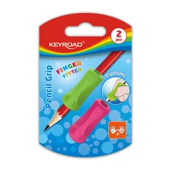   Ceruzafogó 2 db/bliszter Keyroad Finger Fitter vegyes színek