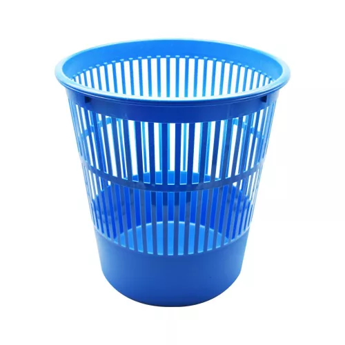 Papírkosár 16l, műanyag rácsos 315x305mm, Bluering® kék