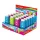 Radír, PVC mentes 20 db/display Keyroad Smile Eraser vegyes színek