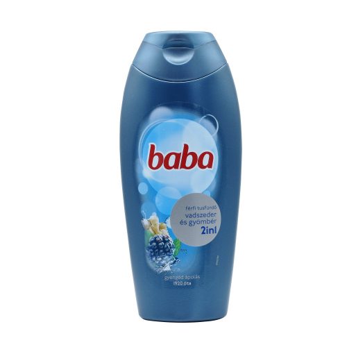 Tusfürdő 400 ml Baba 2 in 1 férfi Vadszeder & Gyömbér