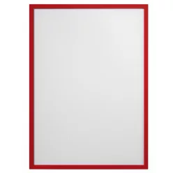 Infókeret A3, mágneses ITSA3M 01 Franken piros