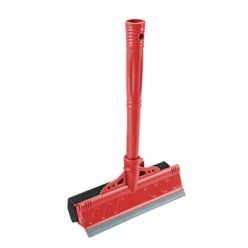   Ablaklehúzó műanyag gumibetétes szivaccsal 22 cm széles_KCS2277R rózsaszín