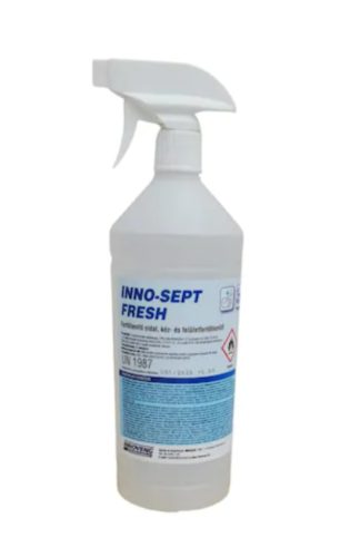 Kéz- és felületfertőtlenítő oldat szórófejes 1 liter Inno-Sept Fresh
