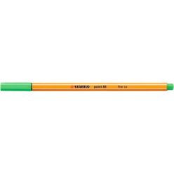 Rostirón, tűfilc 0,4mm, STABILO Point 88 neon zöld