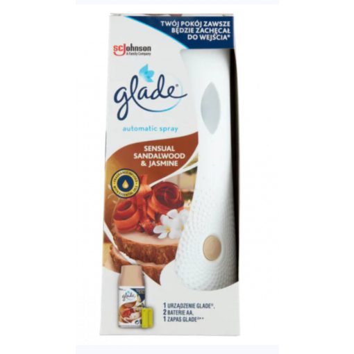 Légfrissítő elektromos készülék 269 ml Automatic Spray Glade® Bali szantálfa és jázmin