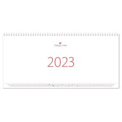   Asztali naptár Oktáv tömb fehér lapokkal 320 × 150 mm Dayliner 2024.