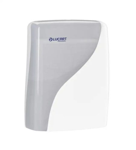 Adagoló hajtogatott kéztörlőhöz műanyag fehér Identity Lucart _892984A
