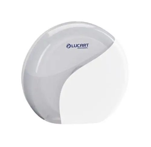 Adagoló toalettpapírhoz műanyag fehér Mini Jumbo Identity Lucart_892322A