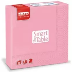   Szalvéta 2 rétegű 33 x 33 cm 50 lap/cs Fato Smart Table rózsaszín_82621500