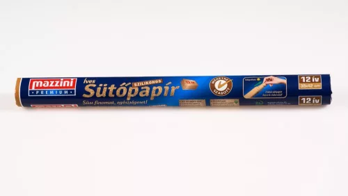Sütőpapír szilikonos 12 ív/tekercs Mazzini