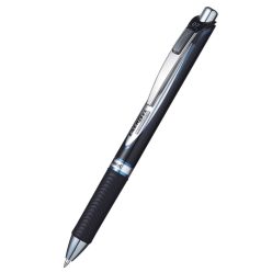   Golyóstoll nyomógombos 0,35mm, dokumentum toll BLP77 EnerGel Pentel, írásszín kék
