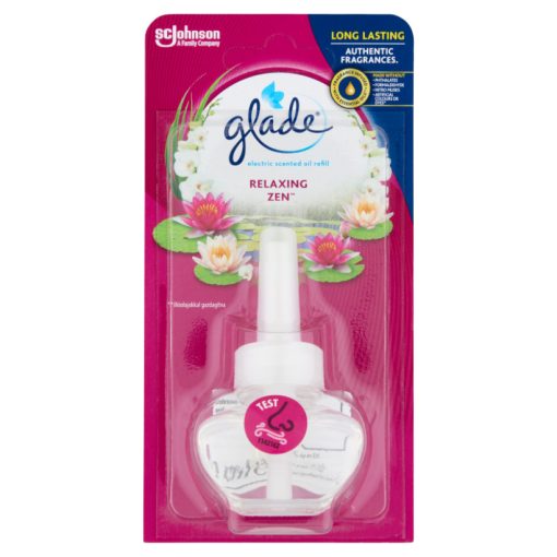 Légfrissítő elektromos utántöltő 20 ml Glade® Relaxing Zen/Japán kert