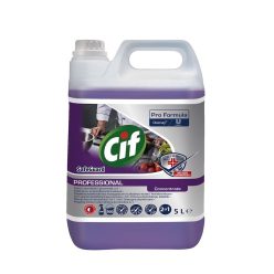   Kombinált kézi általános tisztító- fertőtlenítőszer 5 liter 2in1 Cif Pro Formula Safeguard Concentrate