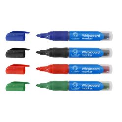   Táblamarker 3mm, kerek, cserélhető betétes, Bluering kék