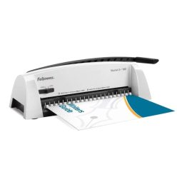   Spirálozógép, műanyag spirálkötéshez, manuális, 120lap, Fellowes® Starlet 2+